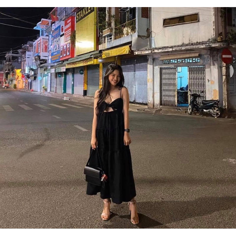 Đầm aeie Bowtie size XS