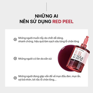 ( Mẫu Mới) Red Peel Tingle Serum So Natural 11ml