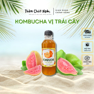Trà lên men Kombucha 250ml - Vị trái cây, lên men tự nhiên, chứa lợi khuẩn