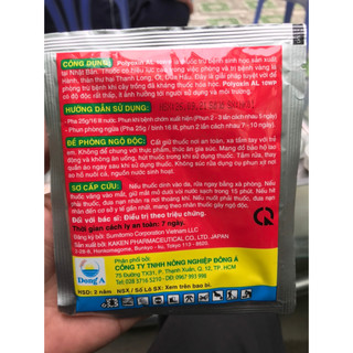 POLYOXIN AL 10WP - ĐẶC TRỪ THÁN THƯ CÂY TRỒNG - 25g