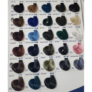 THUỐC NHUỘM TÓC ( tặng kèm oxy + găng )