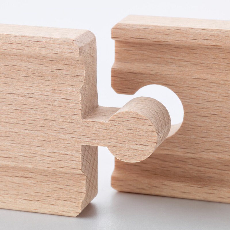 Bộ đường ray tàu hỏa gỗ 20pcs LILLABO IKEA chính hãng