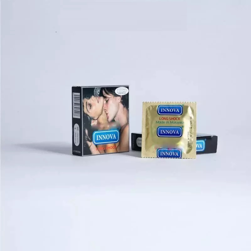 Bao cao su INNOVA kéo dài thời gian quan hệ Gân Gai, bcs xuất xứ Malaysia Hộp 12 bao