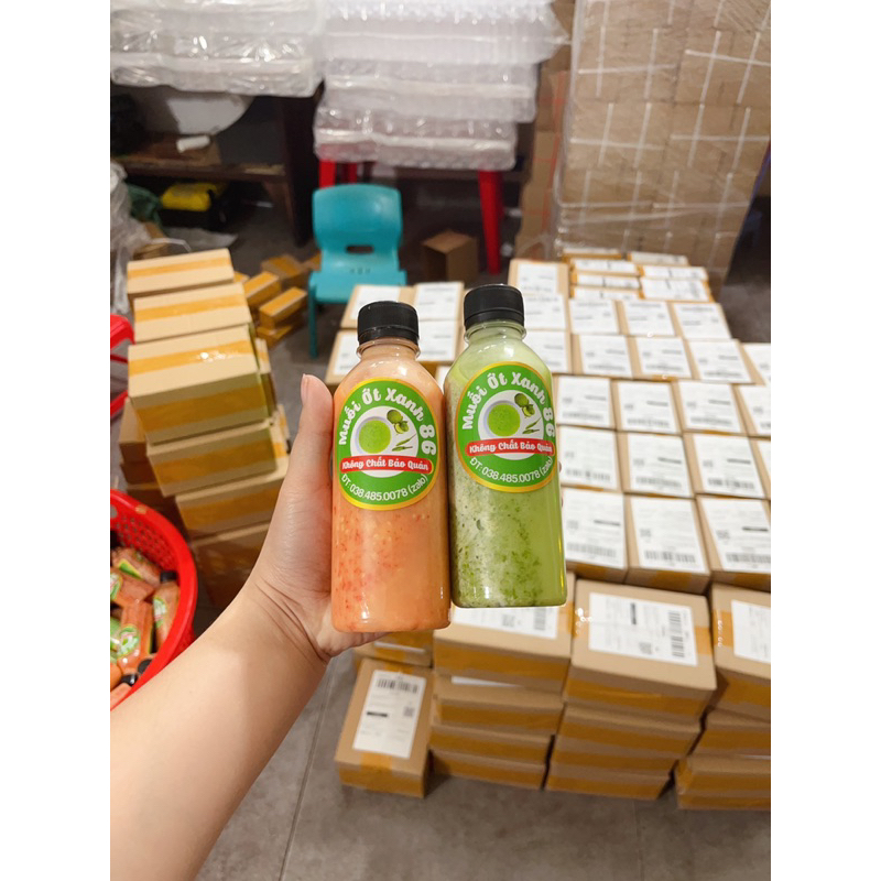 MUỐI ỚT XANH 86- Combo 5 chai muối ớt 3 XANH 2 ĐỎ