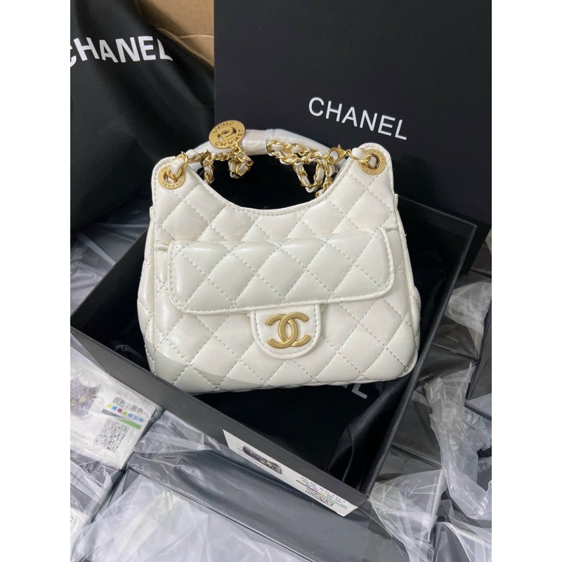 Túi xách cnl ô trám full box ảnh thật