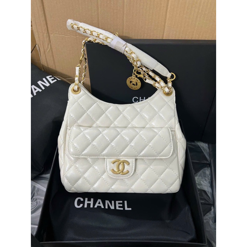 Túi xách cnl ô trám full box ảnh thật