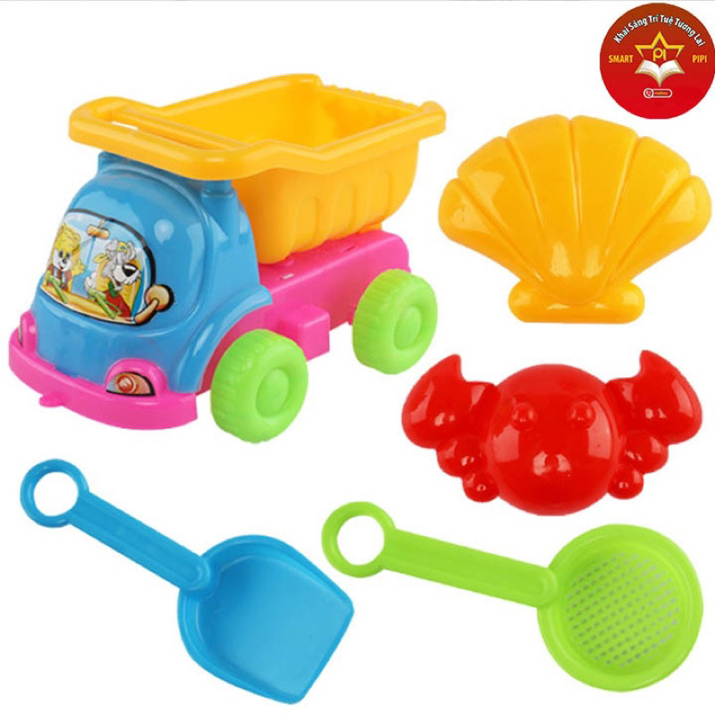 Xe chở cát cho bé