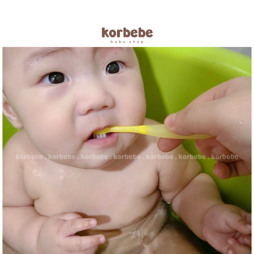 Set 2 bàn chải đánh răng cho bé Lion Kodomo Hàn Quốc