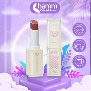 Son dưỡng môi Gogo Tales có màu chính hãng Son bóng nội địa trung Chamm son thỏi lì GT381 bền màu mịn môi