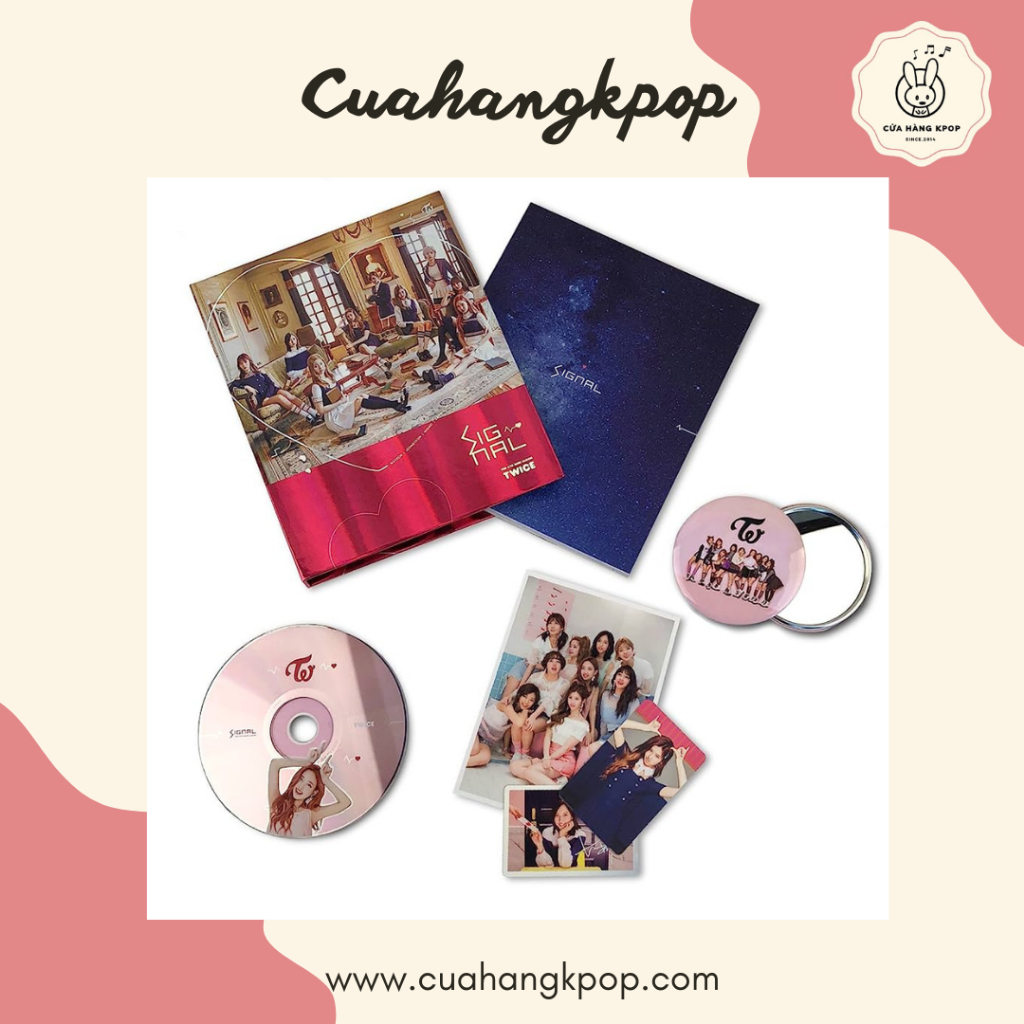 Album Twice - Signal Có sẵn Cửa hàng Kpop