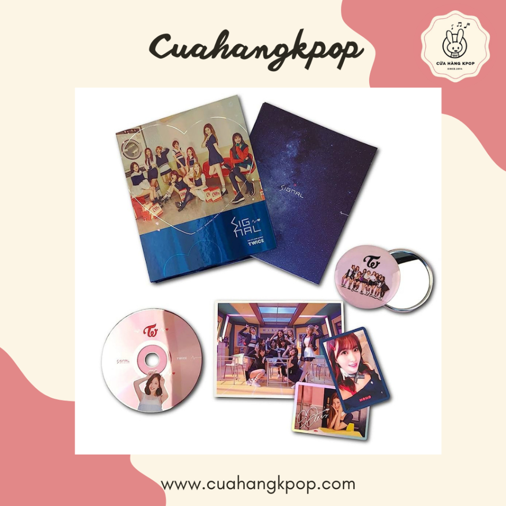 Album Twice - Signal Có sẵn Cửa hàng Kpop