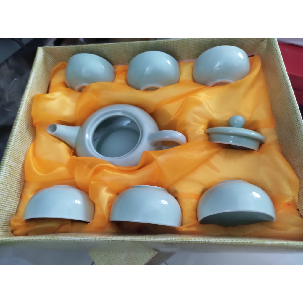 Bộ ấm trà con cá 3d