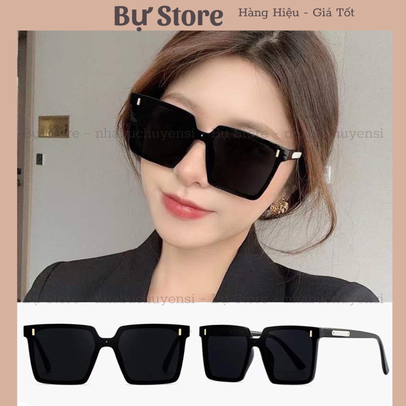 Kính Mát Phiên Bản Hàn Quốc Trong Liền Phong Cách Đường Phố Chụp Ảnh, Chống Uv400 Bảo Vệ Mắt Nam Nữ - Bự Store 1058