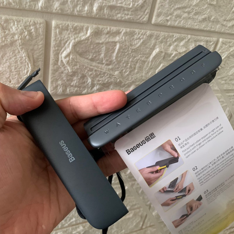 Túi chống nước điện thoại Baseus nẹp ngang tiêu chuẩn ipx8
