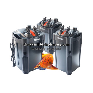 Lọc thùng atman rf 501 | 701 | 1001 | 1301 - lọc thùng cao cấp cho bể cá, bể thủy sinh