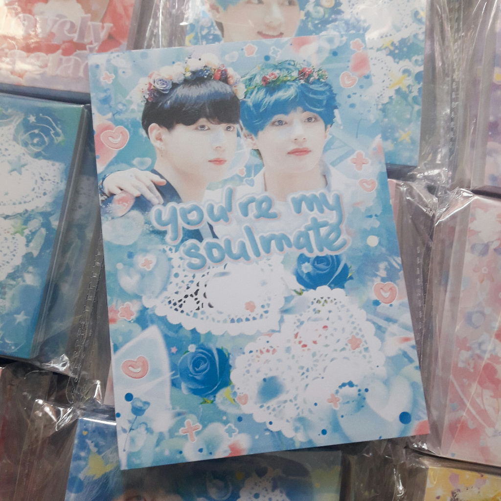 Giấy ghi chú - Memopad Taekook, Taehyung, Jungkook BTS