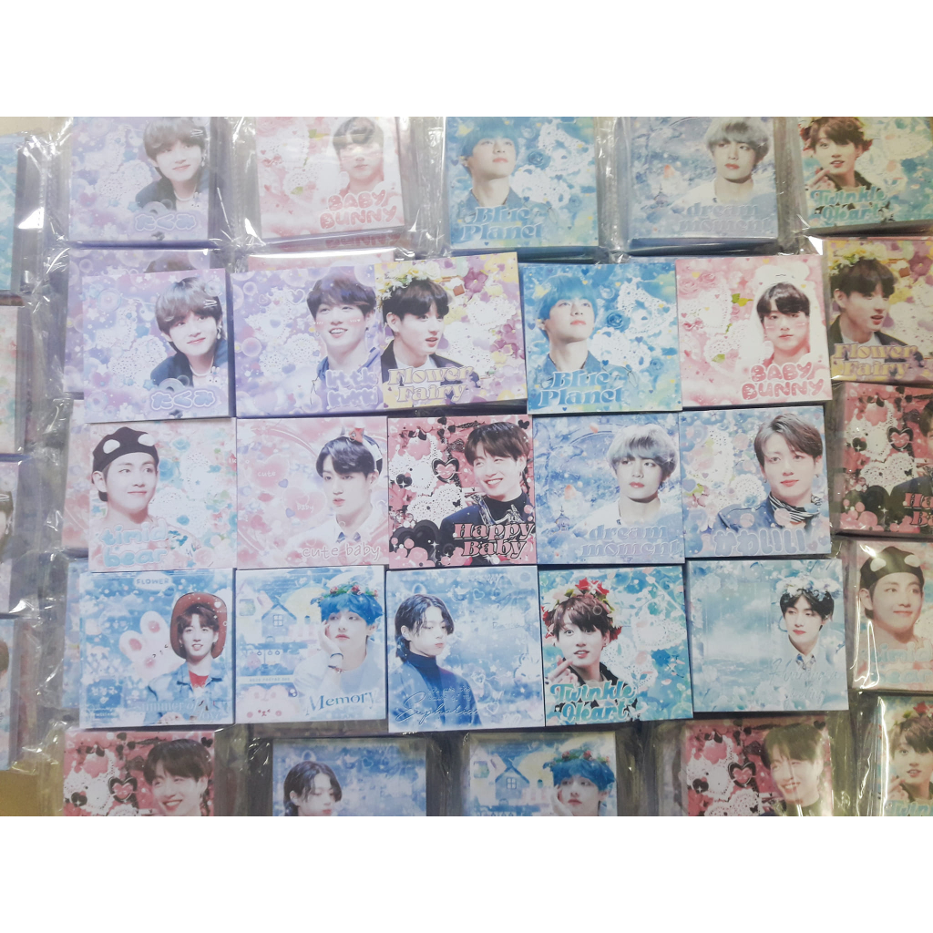 Giấy ghi chú - memopad only Taehyung, Jungkook BTS