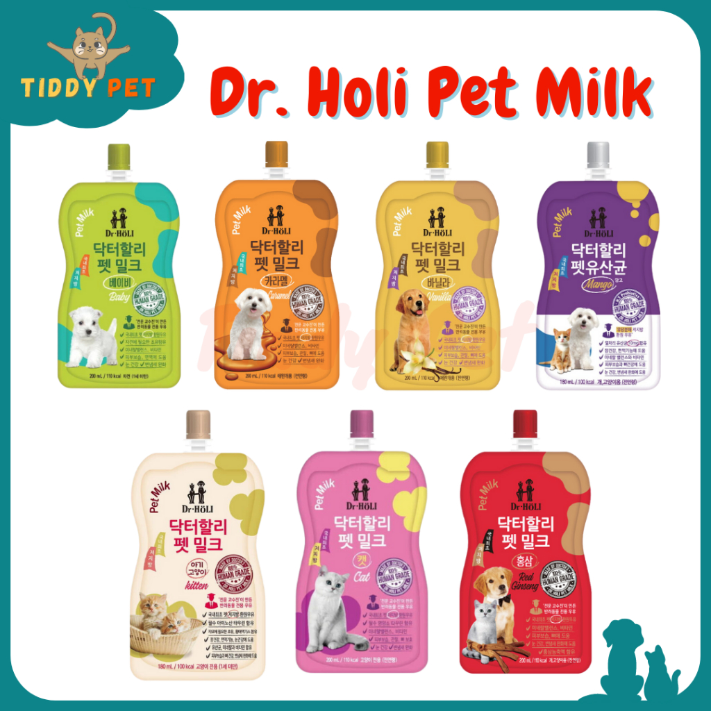 Dr Holi Pet Milk - Sữa Cho Chó Mèo - Đến từ Hàn Quốc
