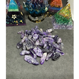 Đá vụn mài bóng thanh tẩy Tarot Amethyst tím