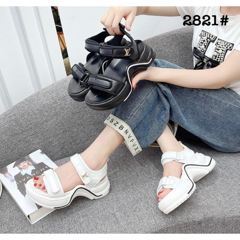 Sandal LV hồng -xanh hàng vnxk- Kèm video thật- Hàng không hộp