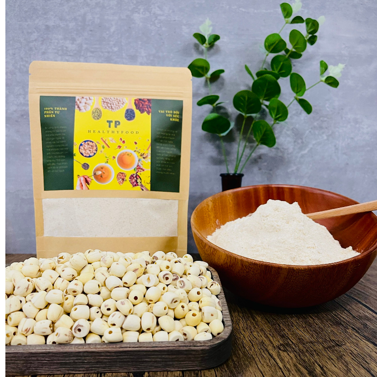 BỘT HẠT SEN RANG NGUYÊN CHẤT 100% DINH DƯỠNG, MÁT GAN, DỄ NGỦ, BỒI BỔ SỨC KHOẺ, BỘT PHA NGŨ CỐC, ĂN SÁNG