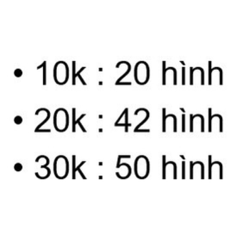 Set 50 hình dán niêm phong blackpink