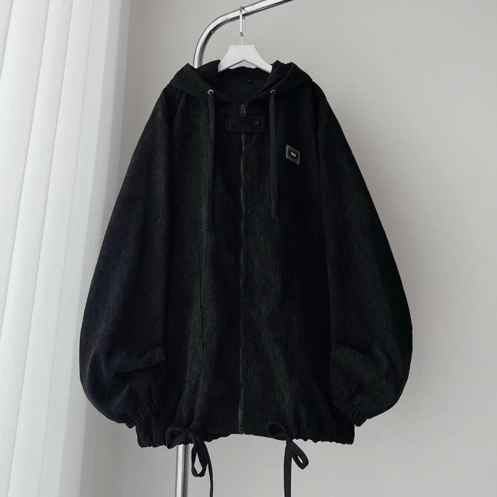 Áo Khoác Vải Nhung Form Cánh Giơi Nón Rộng Thêu Logo WZS Tránh Nắng Tốt .TP