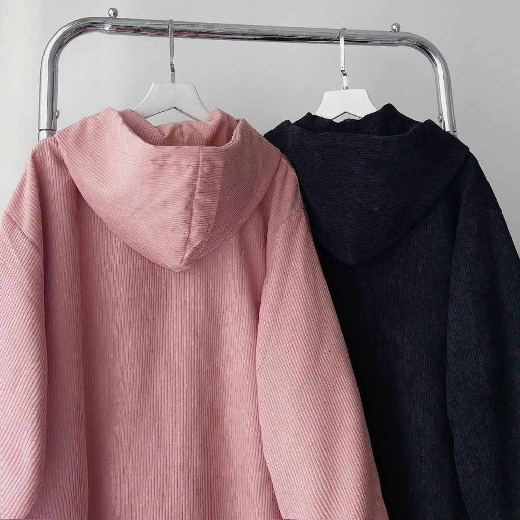 Áo Khoác Vải Nhung Form Cánh Giơi Nón Rộng Thêu Logo WZS Tránh Nắng Tốt .TP