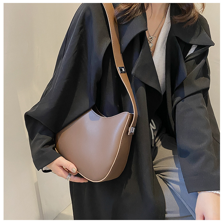 Túi xách nữ đeo chéo kẹp nách Da Trơn thời trang đi chơi đi làm văn phòng đựng đồ phong cách trẻ trung Hàn Quốc
