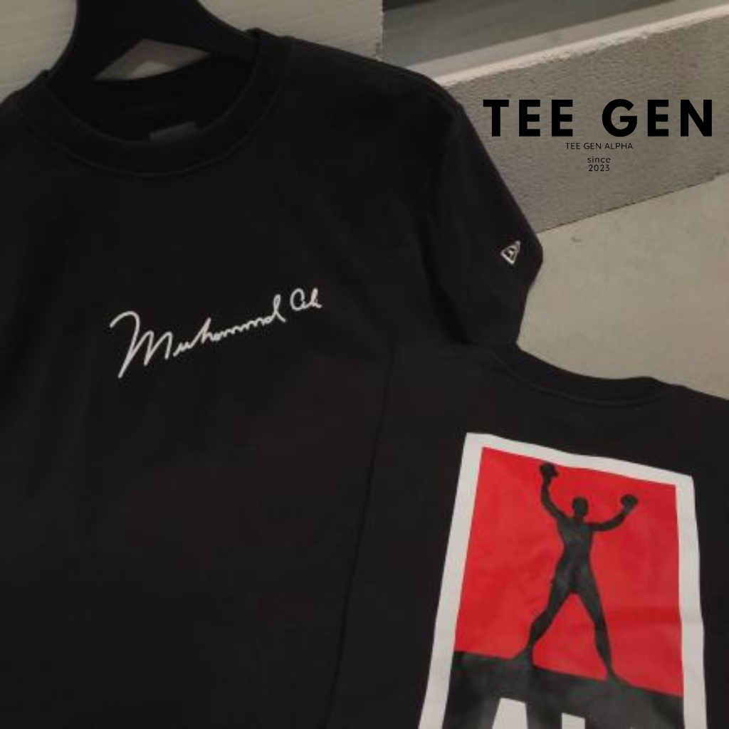 Áo thun NewEra cotton co giãn 4 chiều GEN ALPHA, áo thun tay lỡ Form chuẩn Authentic GEN451