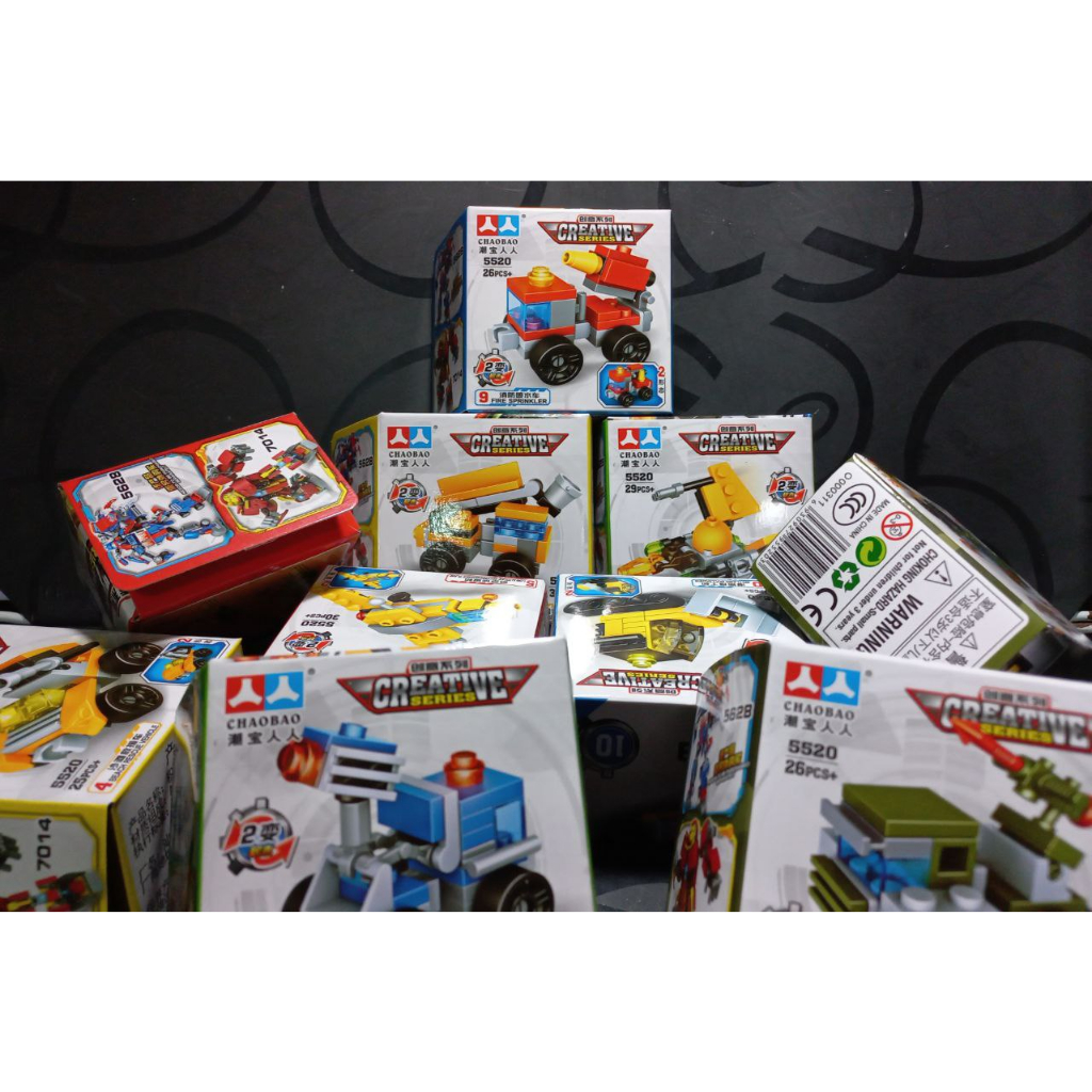 Lego Siêu Robot Lắp Ghép, Đồ Chơi Giáo Dục Bộ Lego Xếp Hình Mini 10in1 Cho Bé  07057