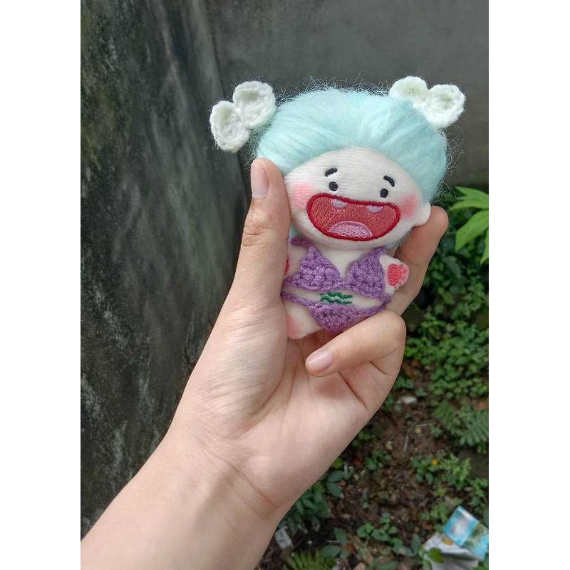 Outfit bikini handmade cho doll 10cm