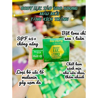 ( Tặng kèm Kích )Body lục tảo dưỡng da hàn quốc