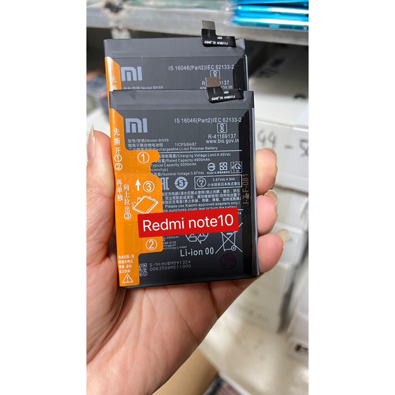 Pin xiaomi zin : Bn31:Bn34: Bn35: Bn36: Bn37: Bn41: Bn43:Bn44: Bn45 :Bn46: Bn47: Bn48: Bn49: Bn51: Bn52: Bn53: Bn54