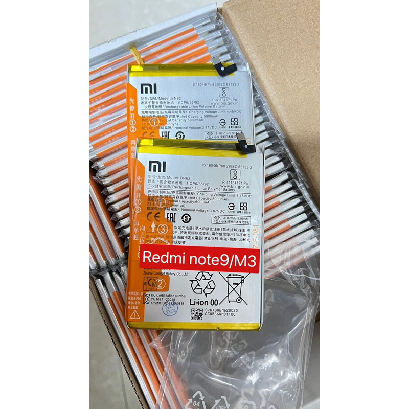Pin xiaomi zin : Bn31:Bn34: Bn35: Bn36: Bn37: Bn41: Bn43:Bn44: Bn45 :Bn46: Bn47: Bn48: Bn49: Bn51: Bn52: Bn53: Bn54