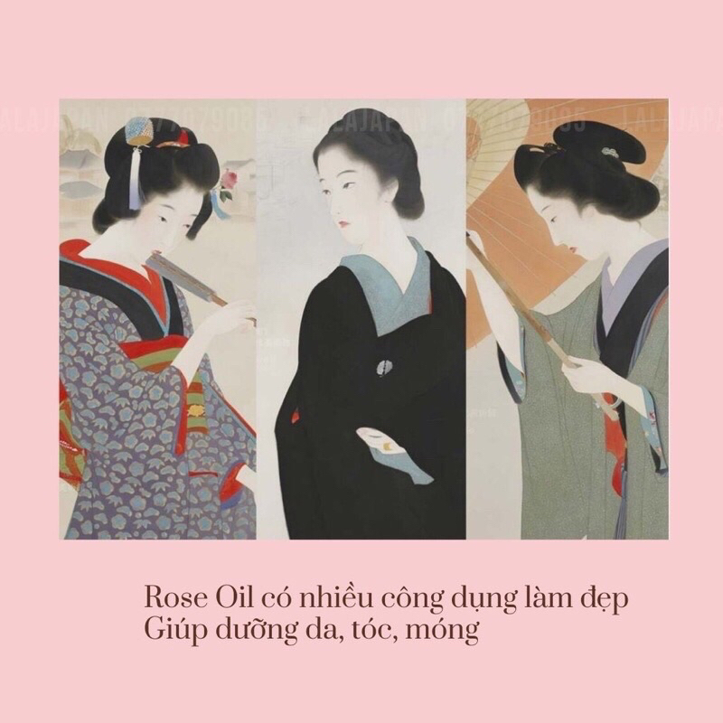 Dầu dưỡng tóc Botanical Rose Oil Nhật Bản 60ml