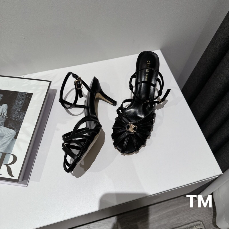 Sandal cao gót rọ ce••line super fullbox