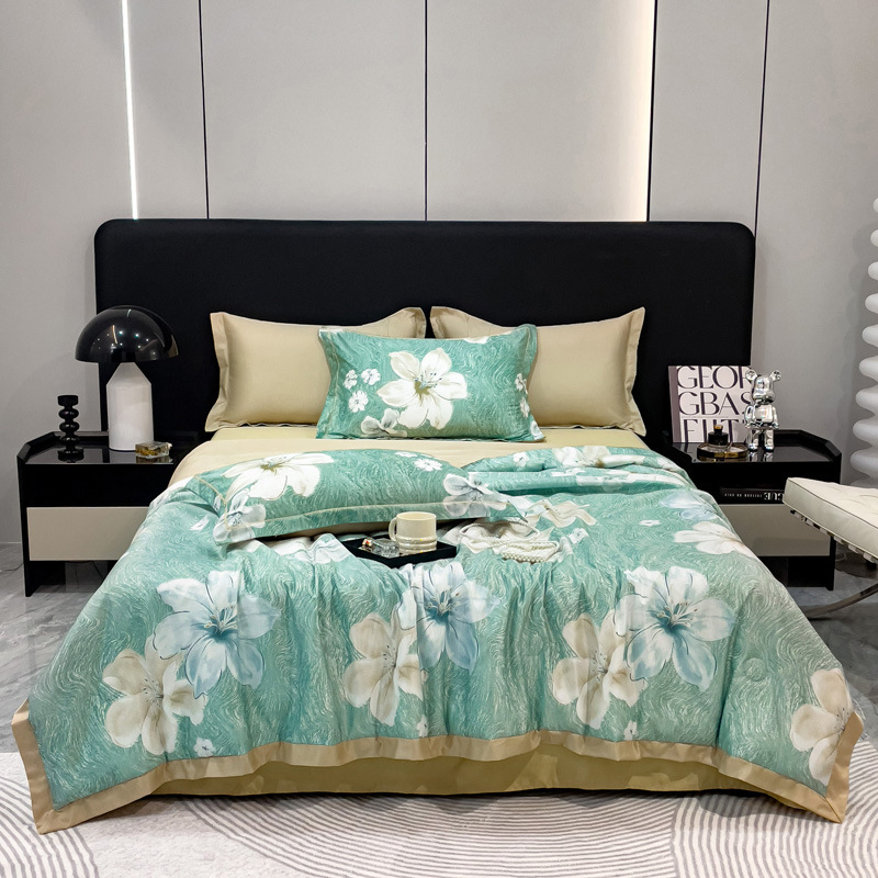 Chăn Hè Thu Lụa Mát Lạnh, Chăn Đắp Cao Cấp Dành Cho Khách Sạn 5 Sao