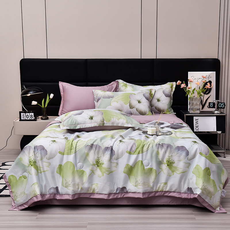 Chăn Hè Thu Lụa Mát Lạnh, Chăn Đắp Cao Cấp Dành Cho Khách Sạn 5 Sao