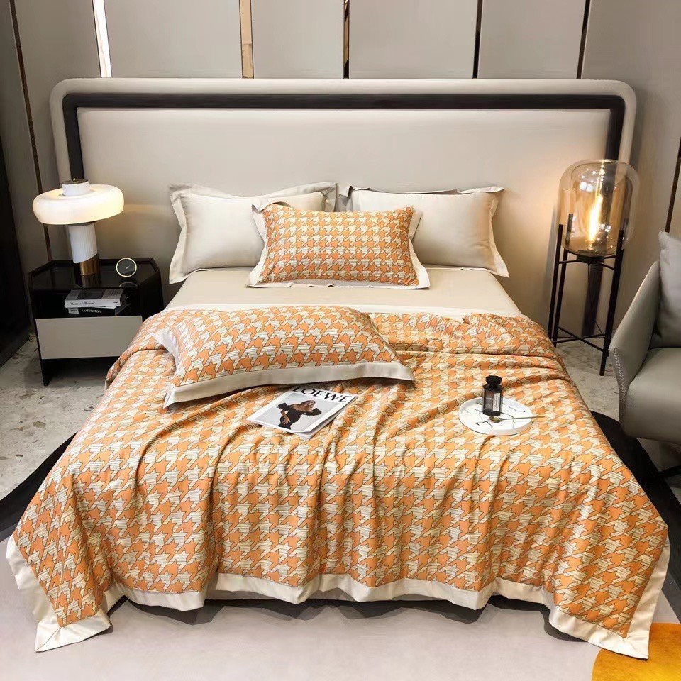 Chăn Hè Thu Lụa Mát Lạnh, Chăn Đắp Cao Cấp Dành Cho Khách Sạn 5 Sao