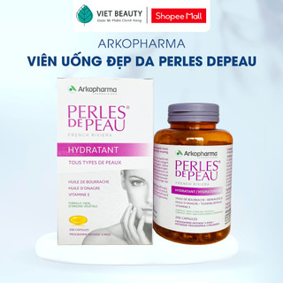 Viên Uống Đẹp Da Arkopharma Perles De Peau Số 1 Tại Pháp - 200 viên