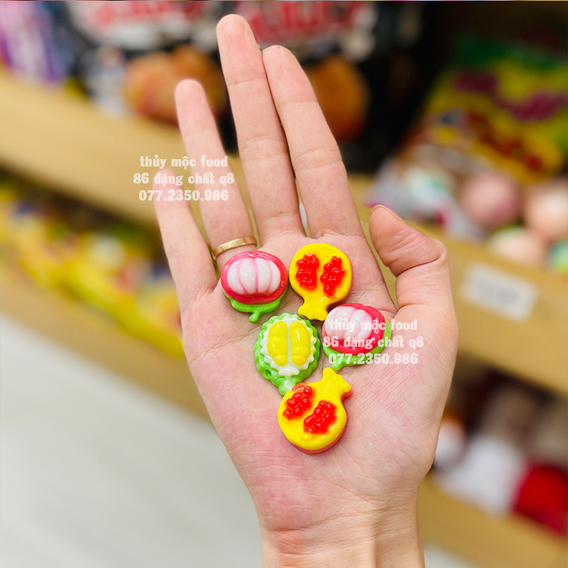 Khay Kẹo Dẻo Trái Cây 3D TaiLeHu Candy Hong Kong
