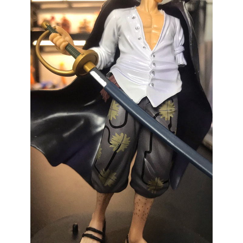 Mô hình One piece tứ hoàng Shank tóc đỏ cao 17cm, figure nhân vật anime vua hải tặc Luffy Store, mô hình trang trí