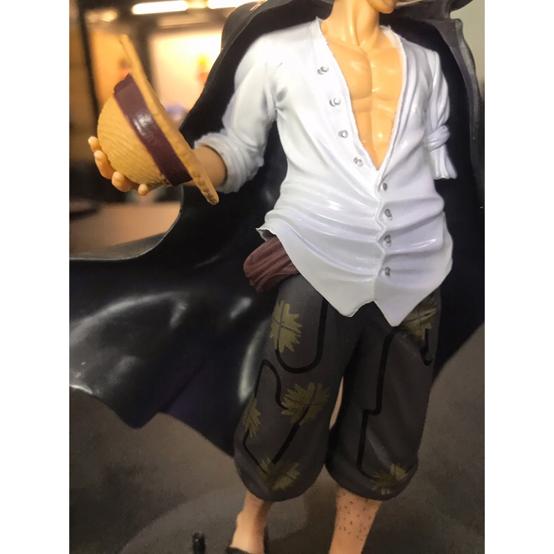 Mô hình One piece tứ hoàng Shank tóc đỏ cao 17cm, figure nhân vật anime vua hải tặc Luffy Store, mô hình trang trí