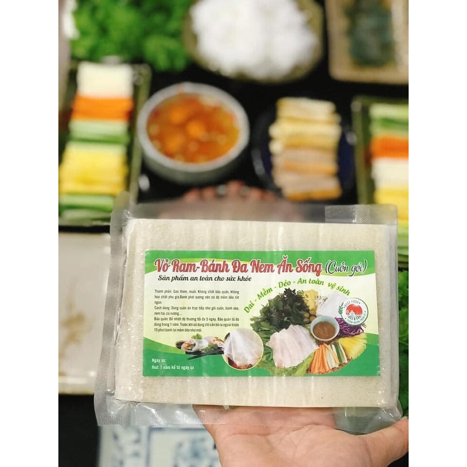 Vỏ ram cuốn ăn llền mềm dẻo cực kỳ ngon