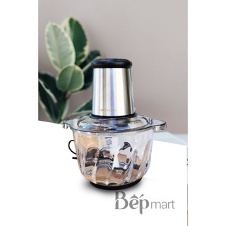 Máy xay thịt locknlock meat chopper ejm186slv - 4 lưỡi dao, 2 tốc độ xay - bepmart