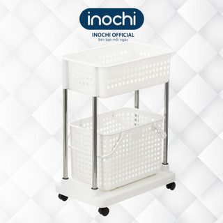 Kệ để đồ giặt di động Nachi INOCHI Nhưa Cao Cấp Chắc Chắn Sang Trọng Gọn Gàng Đựng Được Đồ Nặng D