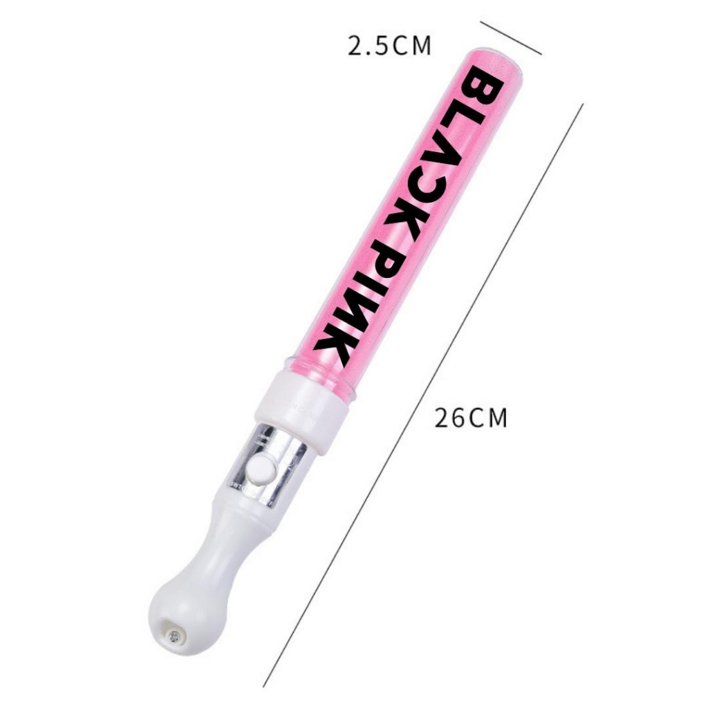 Gậy cổ vũ blackpink lightstick blackpink que phát sáng vòng phát sáng DENHONG STORE chuẩn logo nhiều chế độ nháy.