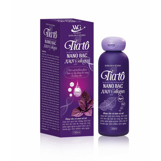 Dung dịch vệ sinh phụ nữ tía tô nano bạc 150ml