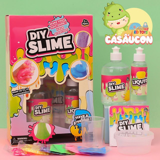 Bộ Kit Làm Slime DIY An Toàn Dành Cho Trẻ
